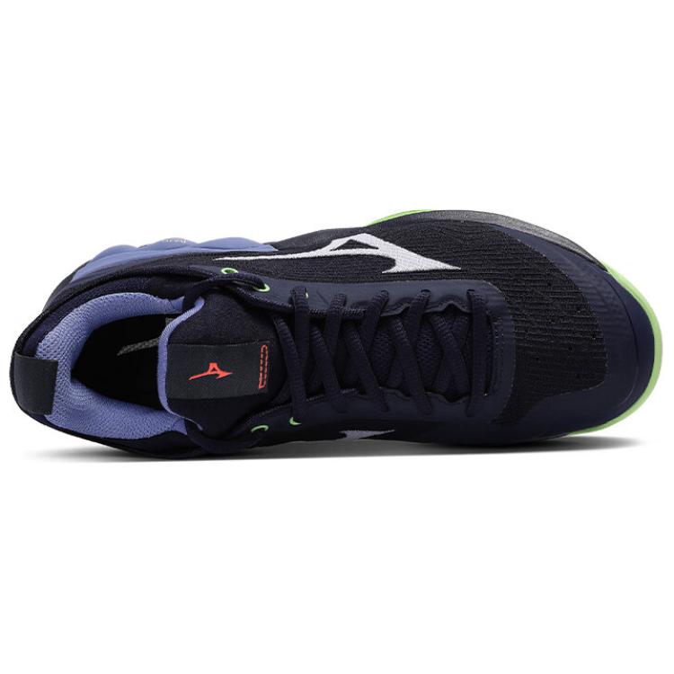 Mizuno Luminous 2 Wave Comfortable Shock Absorption Non-Slip Durable Low-Top Training Shoes Unisex Sneaker Black Green Purple V1GA212011