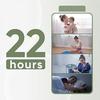 New 5 Inch Video Baby Monitor with Camera and Audio, 4X Zoom, 22Hrs Battery, 1000ft Range 2-Way  Temperature Sensor Lullaby