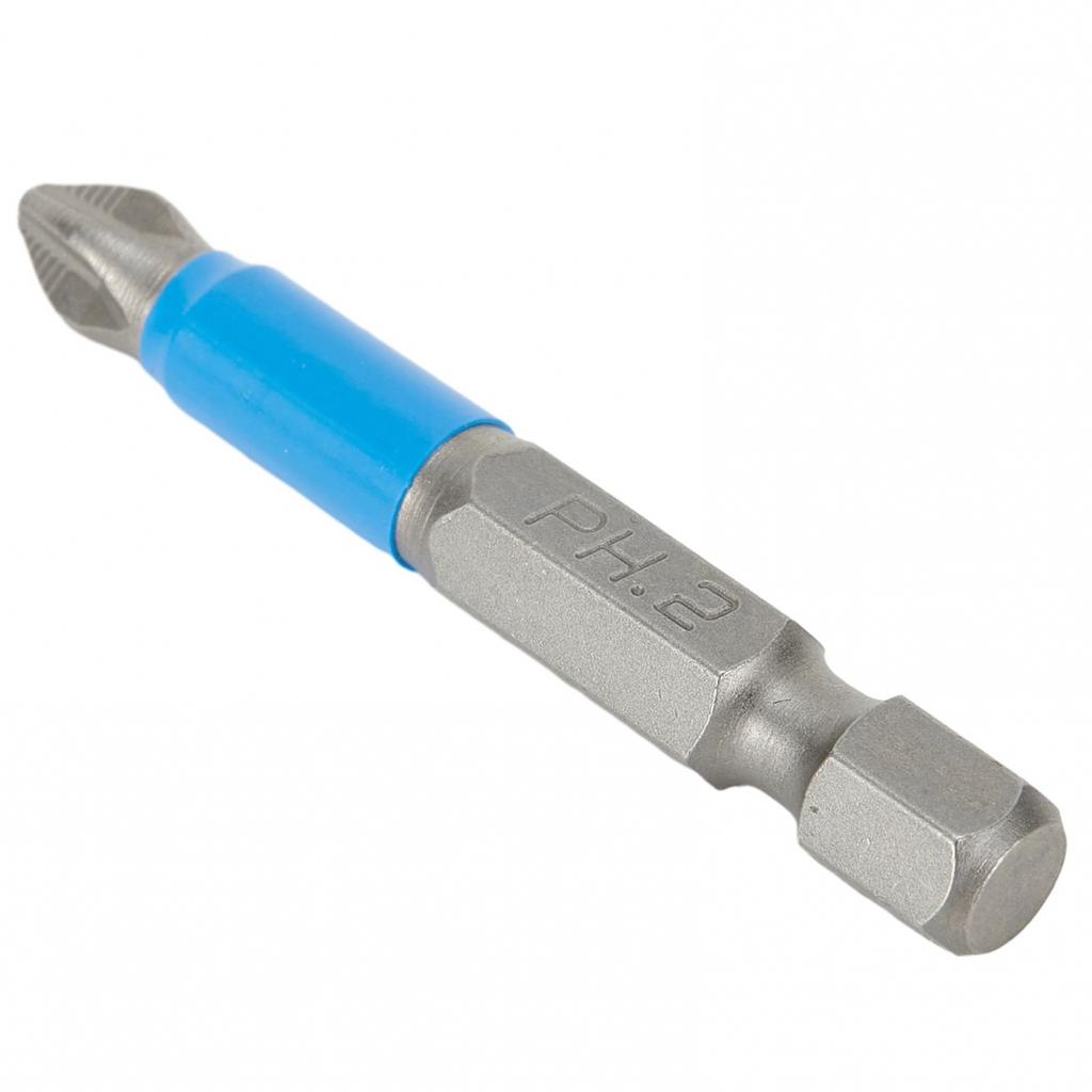 Sturdy and 50mm PH2 Cross Screwdriver Bits for Heavy Duty Applications