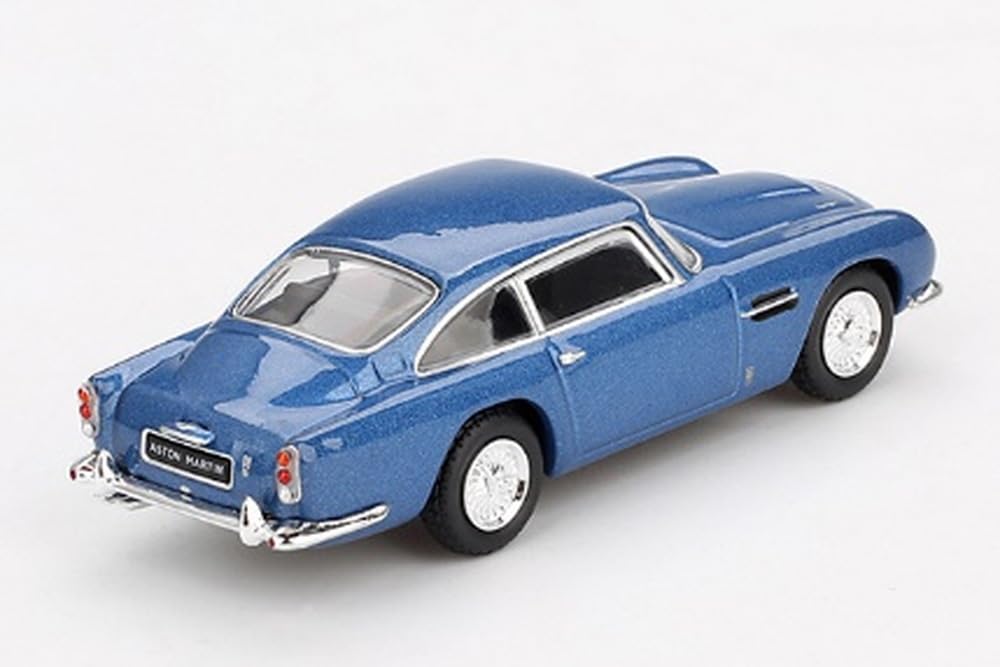 MINI GT Scale Aston Martin DB5 Sierra Blue Finished Model 1/64 (Right-Hand Drive) MGT00954-R