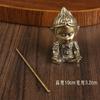 Brass ornament Sun Wukong tabletop battle victory Buddha car ornament bronze carving handicraft ornament Qitian Great Saint Wukong