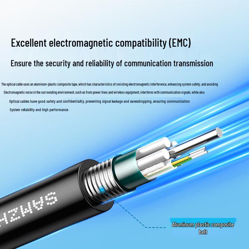 SAMZHE GYTA 6-Core Armored Outdoor Single-Mode Fiber Optic Cable