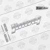 Auto Metal For Rhino Rhinoceros Logo Suzuki Jimny Car Body Rear Trunk Badge Decals Personality Three-Dimensional Sticker