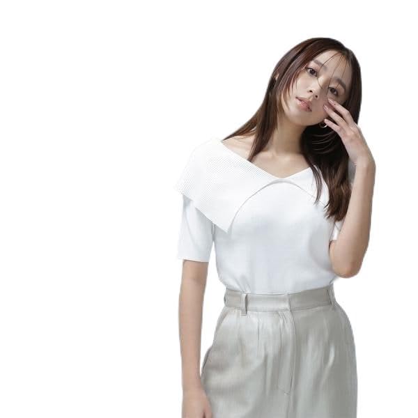 

Natural Beauty Basics Big Collar Boat Neck Knit Sweater Women s