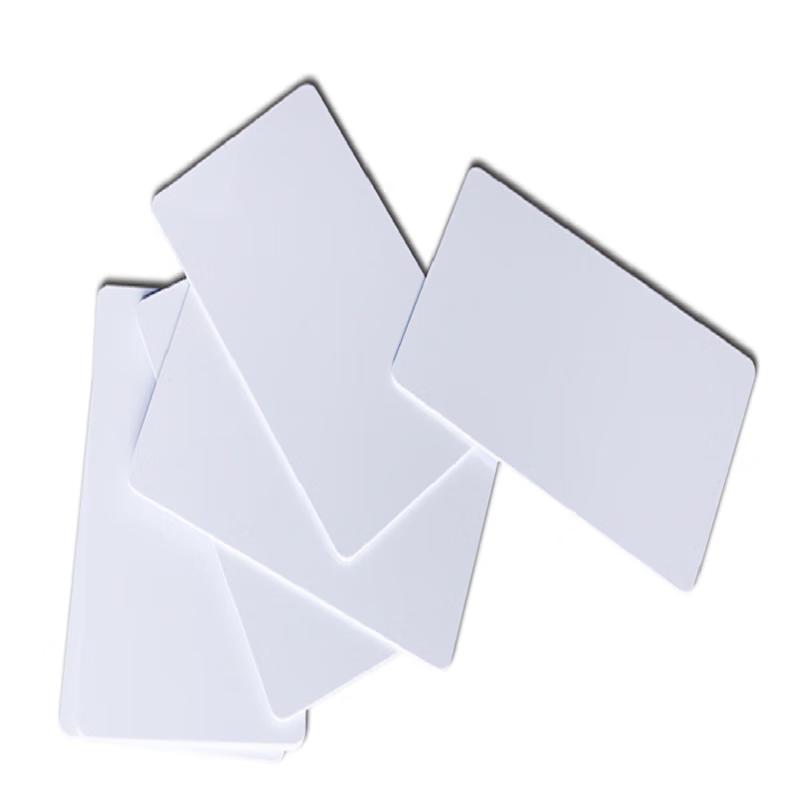 Fagoo PVC Blank ID Cards (70x100mm) CN plug (adapter included)