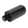 2in Pool Cue Extension Carbon Fiber Billiard Extension with Bumper for Fury Billiard Cue Extending