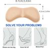 1 pair of soft foam insoles, high heel insoles, heel foot stickers, foot pads