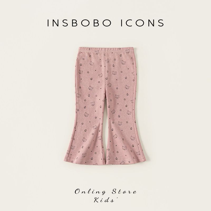 Children s Clothing New Little Girl s Fashionable Early Autumn Pants Pink 100