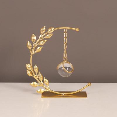 Elegante Ornamento Artistico Sfera di Cristallo per Arredamento Casa e Ufficio