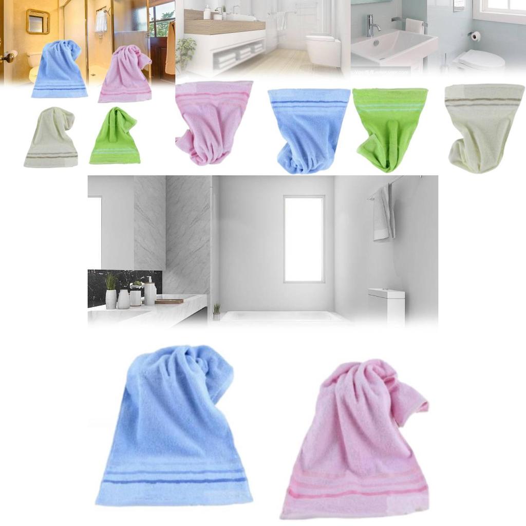Luxurious Pure Cotton Towels Bulk Super Absorbent Face Cloths Soft And Thick