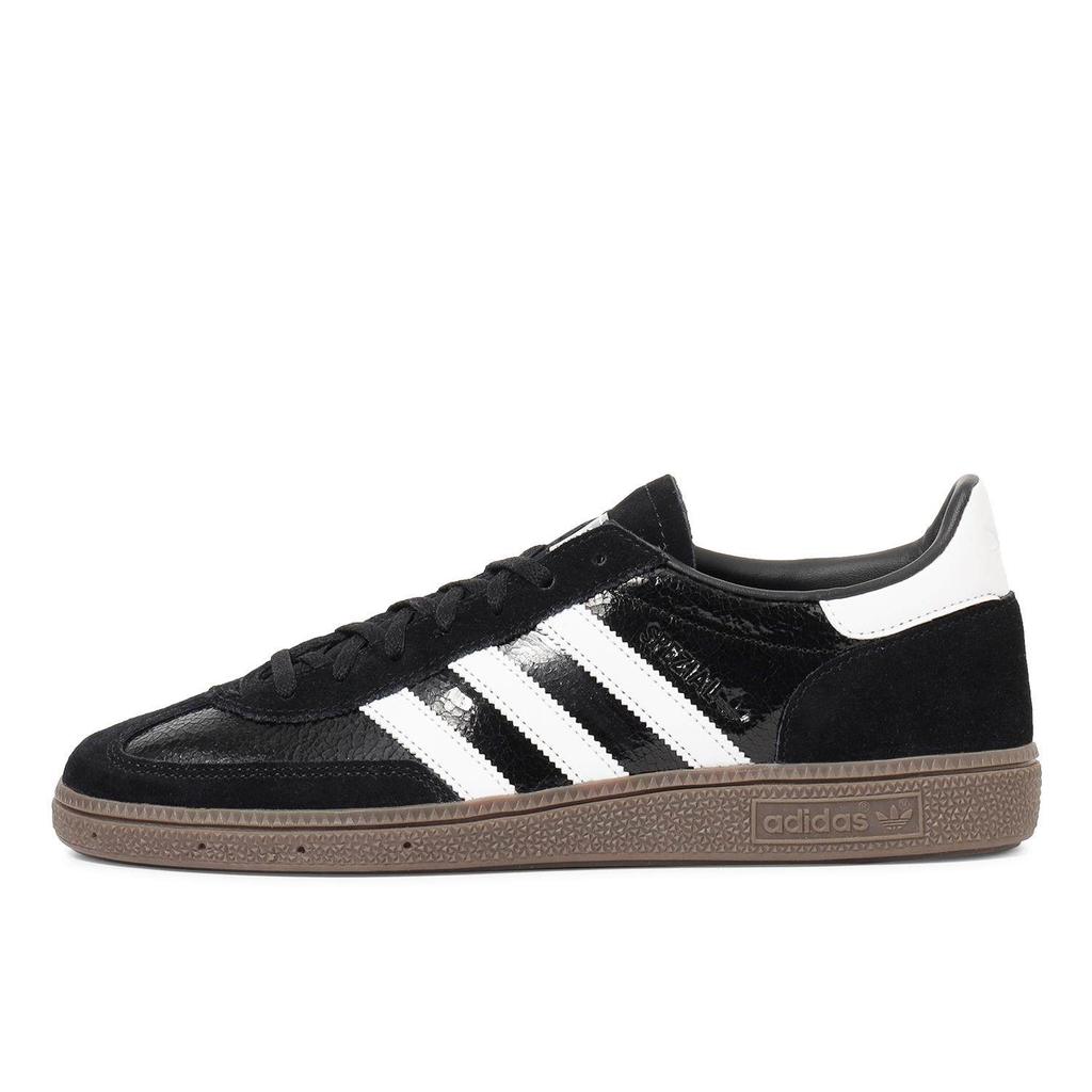 adidas Handball Spezial Black White Cracked Unisex Sneakers JR6512