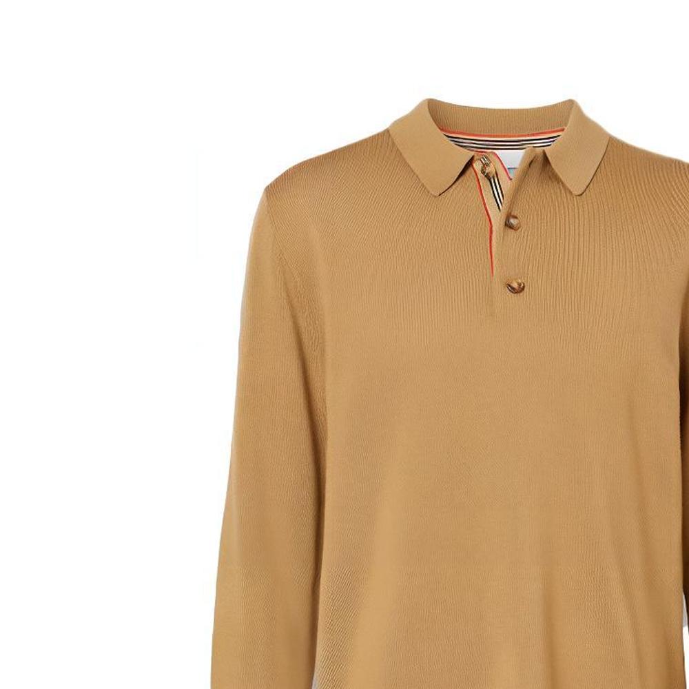 Burberry Polo Shirt Men's Camel 80330921