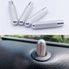 4pcs/Set Car Modified Door Bolt Lock Pin Mini Knob Decorative Auto Cap for Mercedes Benz A/B/C/GLC GLE E ML GL GLK CLA GLA