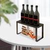 Metal Storage Rack Anti Skid Bottom Shelf Organizer for Kitchen Pantry Closet Home Storage