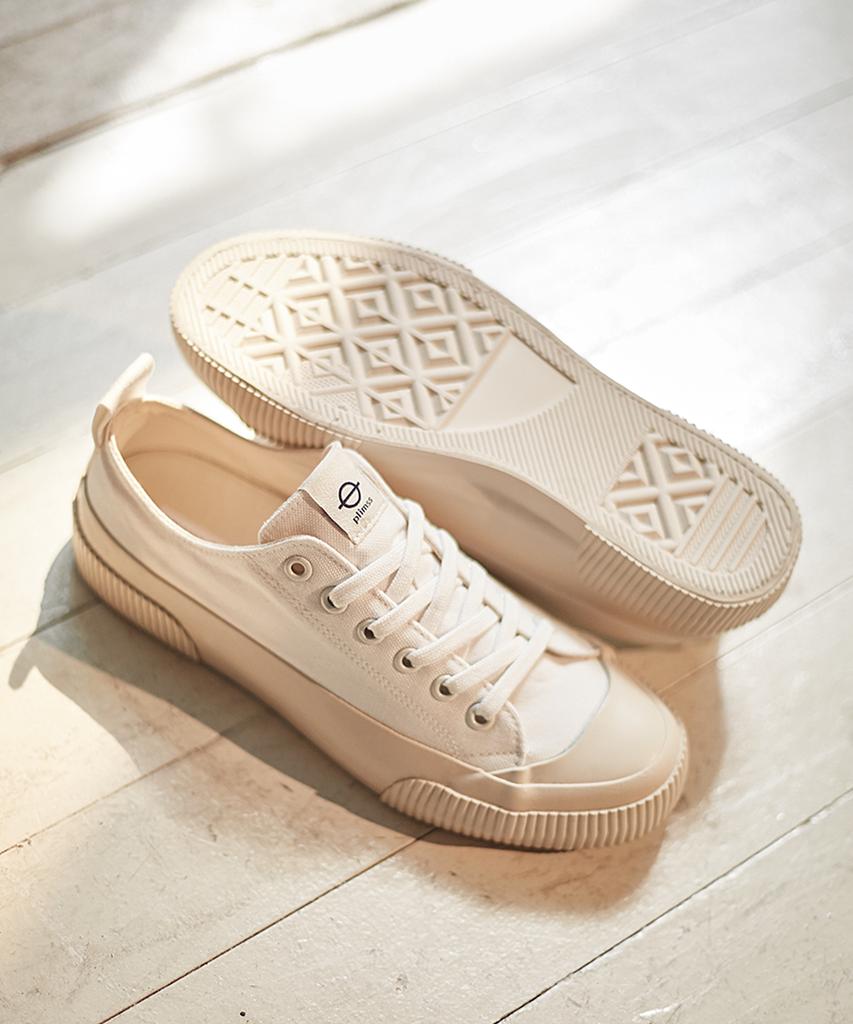 Plimss Canvas Shoes Ark012 White