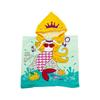 Kids Hooded Robes Bath Towel Super Absorbent Beach Shawl Boy Girl Swim Cartoon
