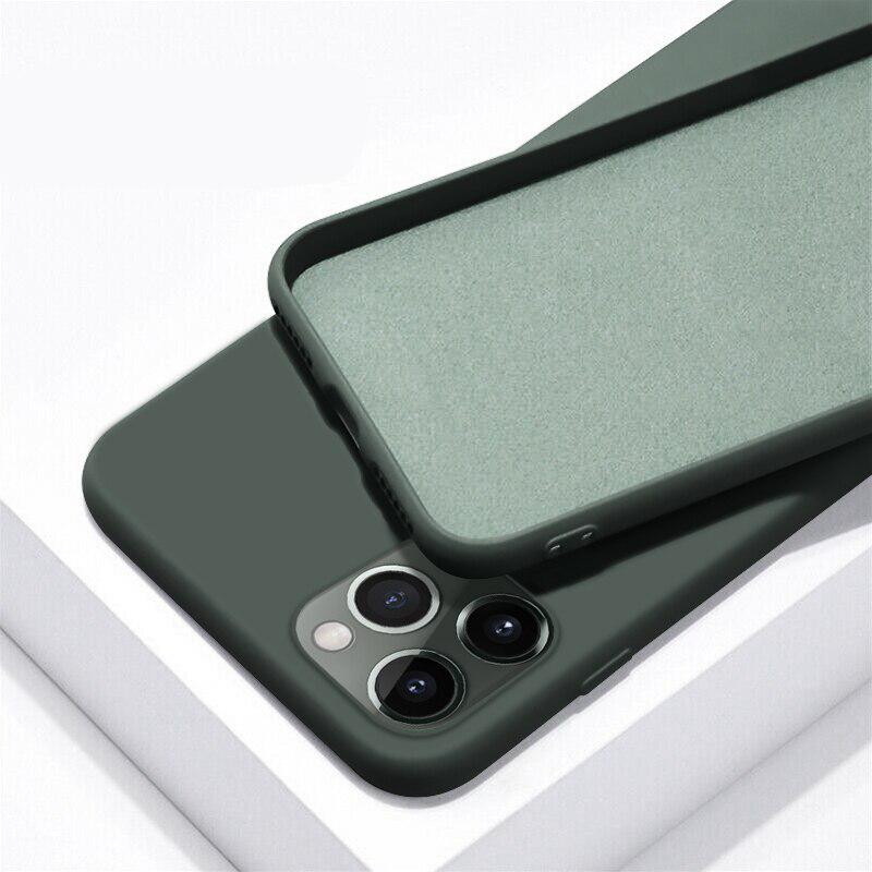 

Роскошный чехол из жидкого силикона для iPhone 11 Pro Max SE 2 2020 XS XR X 10 6 S 6S iPhone 7 8 Plus, мягкая задняя крышка для мобильного телефона For iPhone SE 2 2020