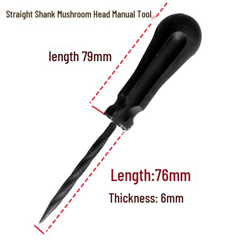 Lingxi Mushroom Plug Tire Repair Spiral Awl Kit