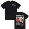 Rapper Mora Lo Mismo Dela Otra Vez Tour Merch T-shirts Men Fashion Hip Hop Vintage T Shirt Unisex Short Sleeve T-shirt Tops