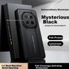 Phone Case for Huawei Mate70, Instant Transformation Lens Protection, High-End Luxury Plain Leather Ultra-Thin Shockproof Simple Protective Cover