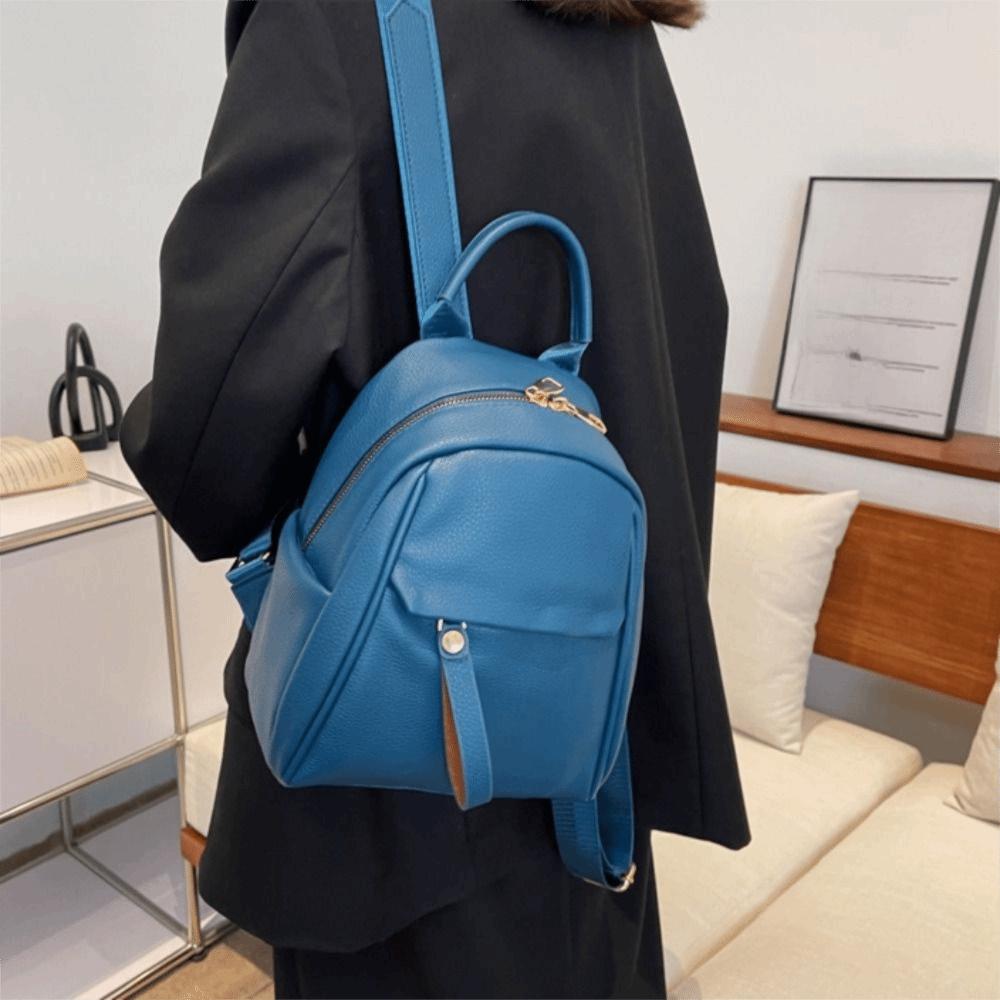 Soft Women Backpack Multifunction Casual Handbag Lightweight Travel Bags  Students