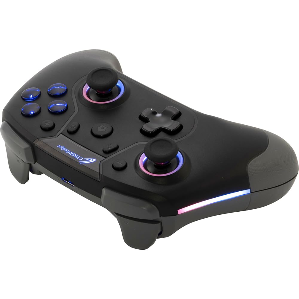 CYBER Gaming Controller HG Wireless Type Black Switch (for SWITCH) -