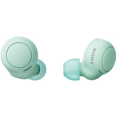 Sony True Wireless Earbuds Lightweight and Compact Call Easy IPX4 Water Ice Green (SONY) WF-C500 (5.4g), High-Precision Quality, Pairing, Resistant,