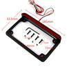 Universal Motorcycle Frame Side Mount LED Tail Light Brake Running License Plate