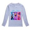 K Pop Demon Hunters Long Sleeve T-shirts Rumi Mira Zoey Autumn Children Clothing Cute Print Tops Gift Children's Boy and Girl Kids Unisex T-shirts