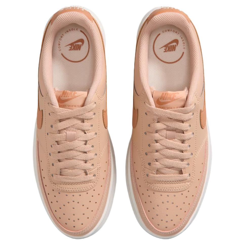 Nike Court Vision Alta Comfortable Lightweight Breathable Sneakers Women Sneakers Nude-Pink DM0113-201