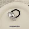 Minimalist Metal Hair Ring - New Korean Style High-End Ponytail Tie Rubber Band.
