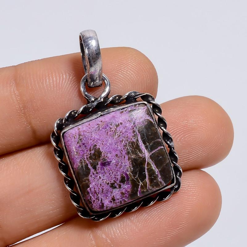 

Handcrafted Gold-Plated Link Pendant for Husband with Secure Clasp 6-8