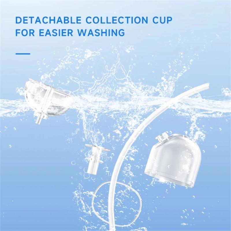 Powerful Electric Nasal Aspirator with Melodies & Gentle Illumination Rechargeable Nasal Suction Device Nasal Vacuum