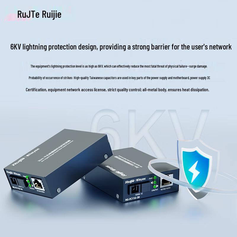 Ruijie Gigabit Fiber Optic Transceivers & Rack Series