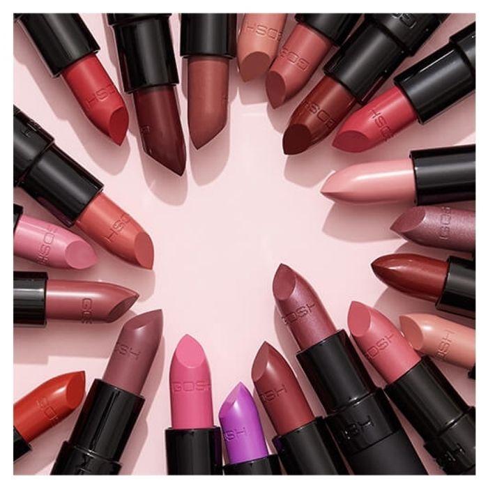 Rouge à lèvres - GOSH - Velvet Touch 82 Exotic - Teinte 82 Exotic - Fini mat - 4 g
