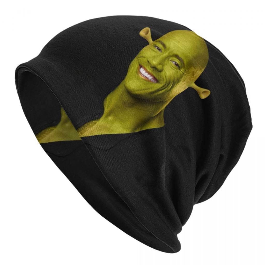 Custom Dwayne The Rock Johnson Bonnet Hat Knitted Hats Unisex Women Fashion Unisex Warm Winter Beanies Cap