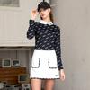 A Wave Women'S Out-Pocket A-Line Skirt White