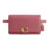 Bandit 19 Gold Letter Logo Flap Push Lock Leather Waist Bag Chest Bag Crossbody Bag Women Bags Red CJ826-B4U6