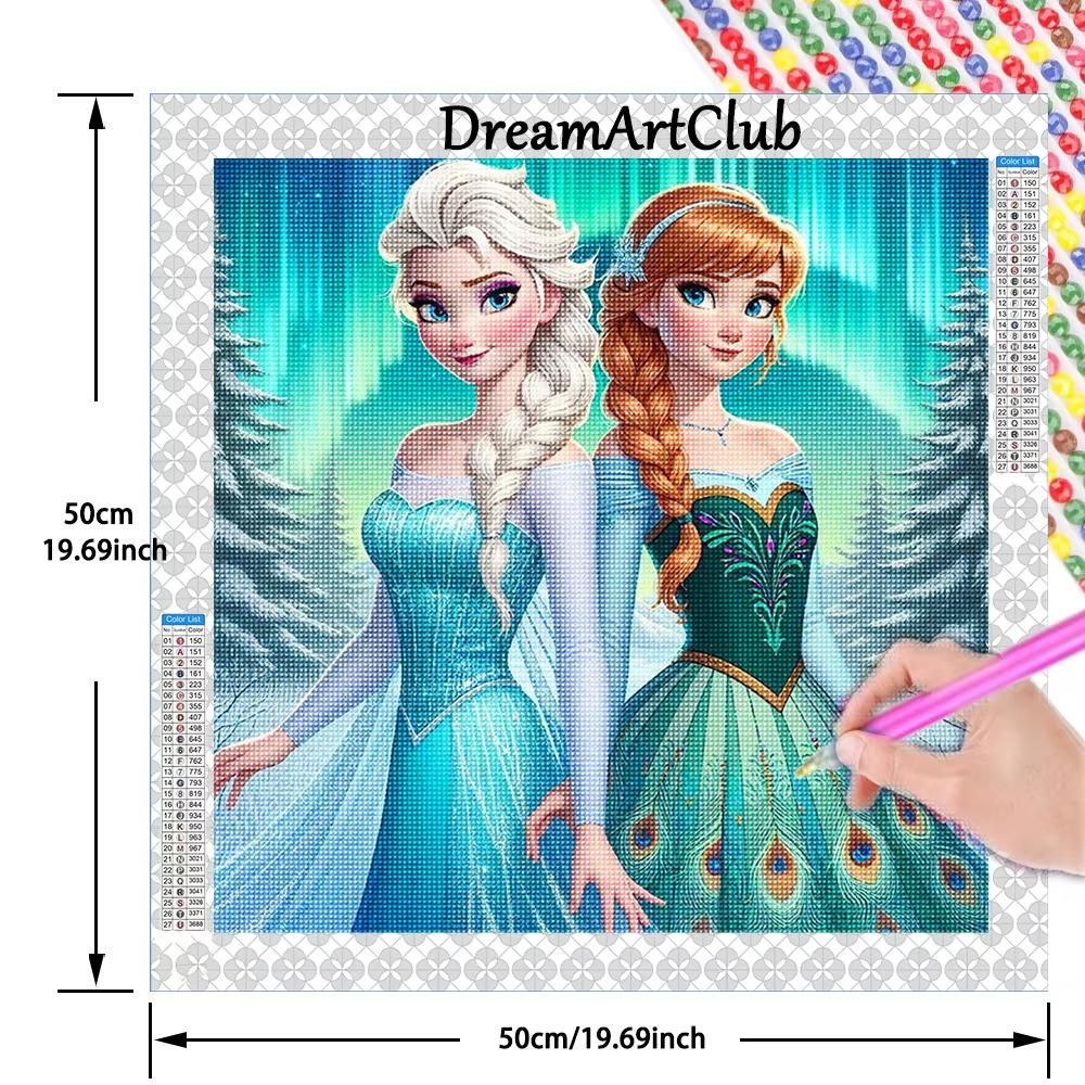 Tangled Diamond Painting Rapunzel Full Round Drill Mosaic Cartoon Cross Stitch Embroidery Princess Wall Art