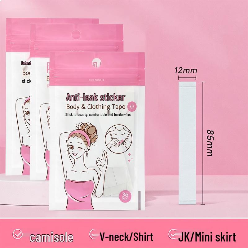 Summer Double-Sided Invisible Anti-Slip Adhesive Patches for Chest and Necklines