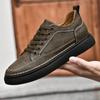 Fashion Casual Men's Shoes Elevated Shoes 6cm Elevated Soft Sole Sports Elevator Men's Shoes Small Foot Men's Oxford Shoes  Size 37-43