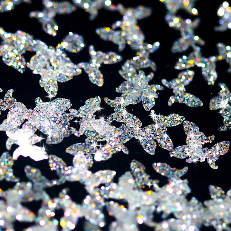 Mini Sparkling Star Nail Glitter Sparkling Pentagram Nail Decoration Nail Salon Design Cute Accessories Diy Nail Art Design