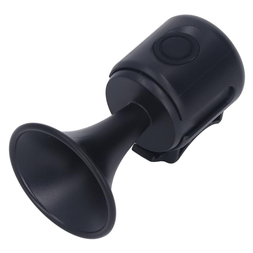 Electric Bike Horn Black IPX4 Waterproof Loud Sound Bicycle Bell for Road Bike Mountain Bike