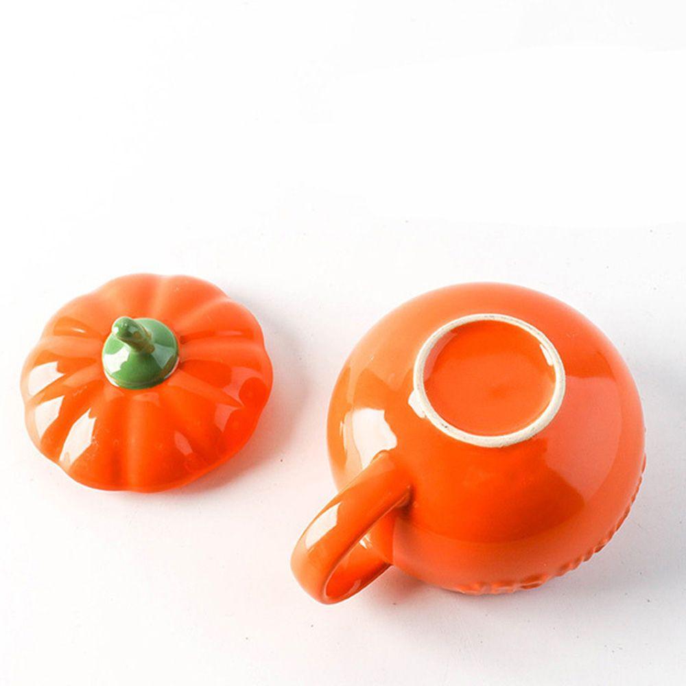 Drinking Household Milk Cup Breakfast Water Cup Pumpkin Cup Halloween Decoration Oatmeal Mug