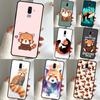 Red Panda Cute Animal Case For Samsung Galaxy J7 J1 J5 J3 2016 A3 A5 2017 A6 A7 A8 A9 J4 J6 Plus J8 2018 Cover