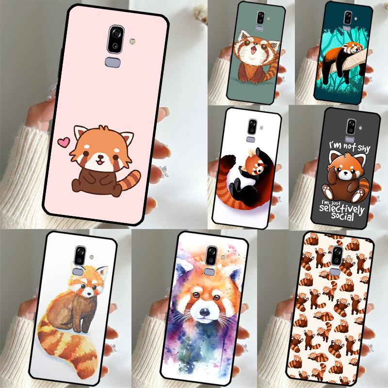 Roter Panda Niedliches Tier Hülle Für Samsung Galaxy J7 J1 J5 J3 2016 A3 A5 2017 A6 A7 A8 A9 J4 J6 Plus J8 2018 Abdeckung