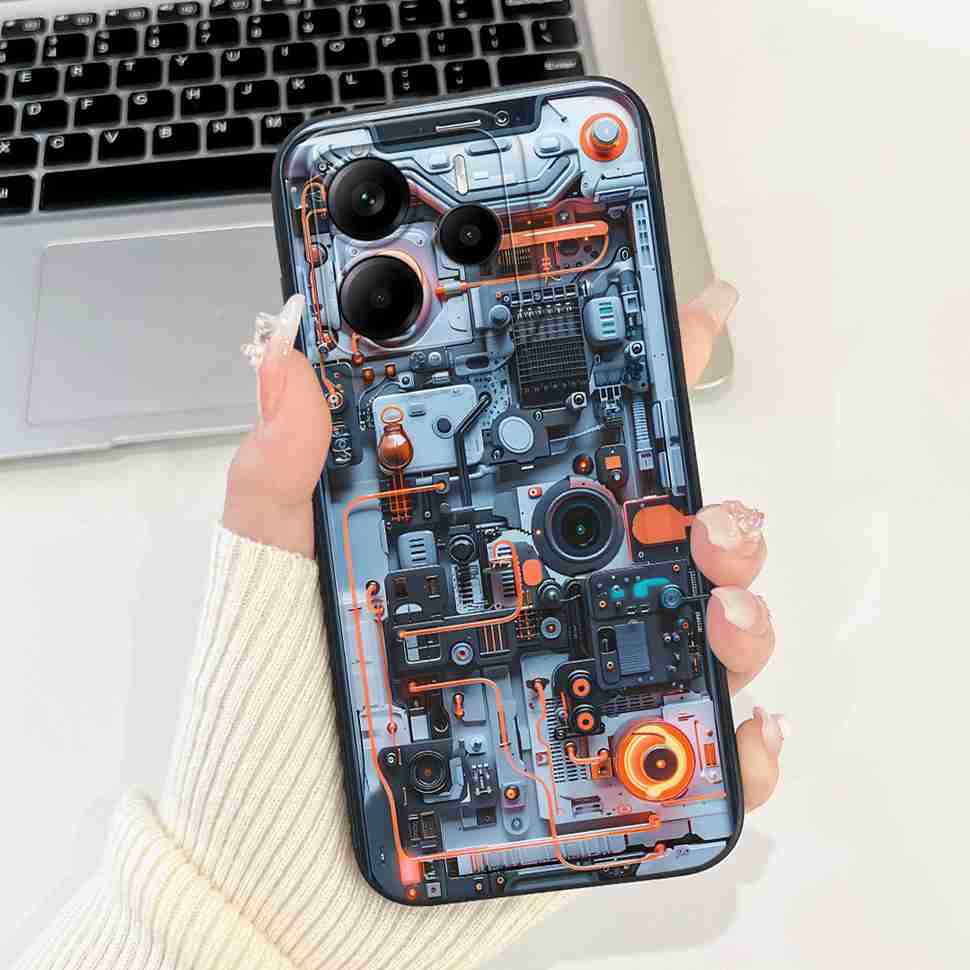 Luxury Rose Cover For Xiaomi Redmi Note 14 5G Case 6.67" Soft Slim Phone Case For Redmi Note 14 Note14 5G Capa Bags