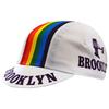 Cappellino da Ciclismo Brooklyn Team Uomo Cappello da Ciclismo Sicurezza Traspirante Classico Copricapo per Bicicletta Cappellino da Sole per Bici