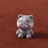 6pcs Cartoon Animal Decorative Cat Statues Small Size Cat Ornaments Cute Kittens Decorations  Gift
