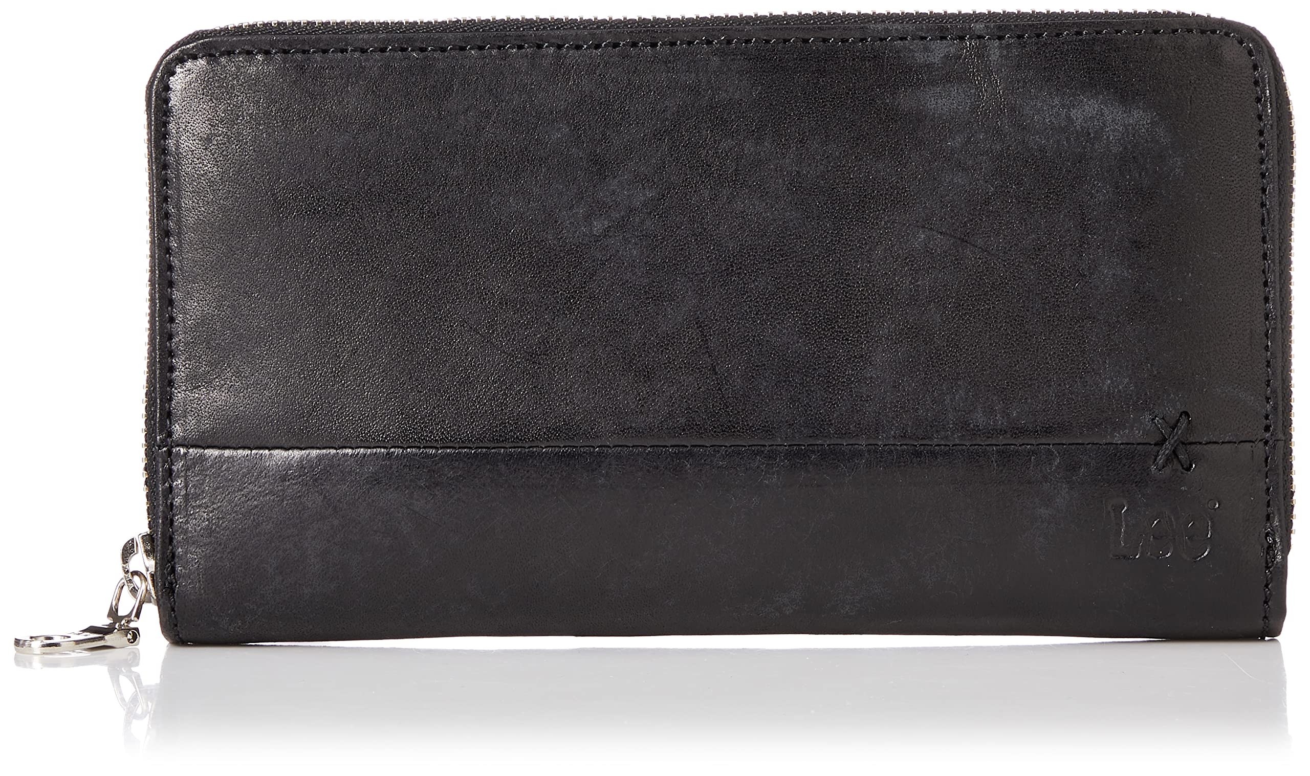 

[MAYA] Длинный кошелек на круговой молнии Maya Berry с отделением для купюр, слотами для карт и монетницей, окрашенная итальянская кожа